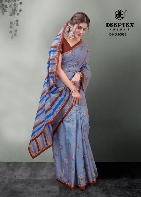 Deeptex Mother Queen Vol-1 Cotton Designer Printed Saree Collectiion